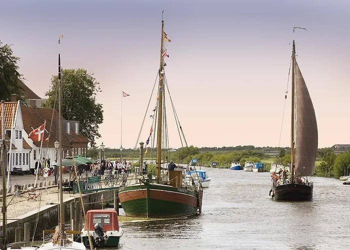 Den Gamle Kobmandsgaard Bed & Breakfast Couette-café